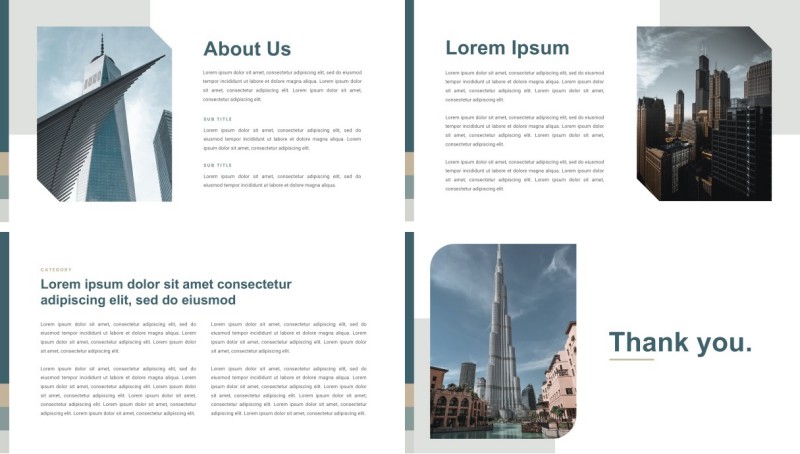 Building PPT Template