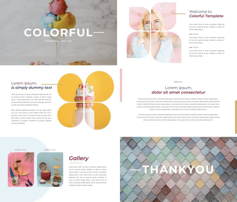 Colorful PPT Template
