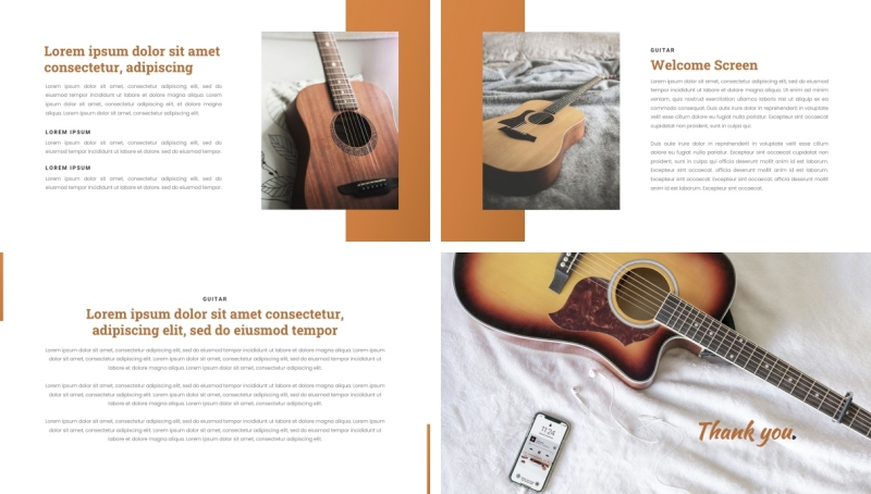 Guitar PPT Template