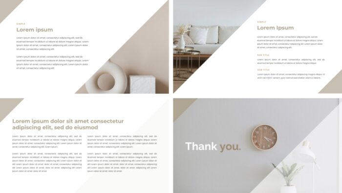 Minimalist Powerpoint Templates 4 Presentation   Minimalist Combine 700x396 