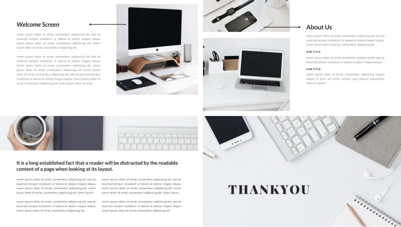 Workspace PPT Template