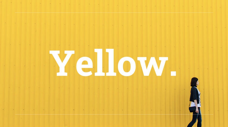 Yellow Powerpoint Template