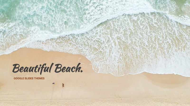 √ Free Beach Google Slides Themes (Simple & Minimalist)